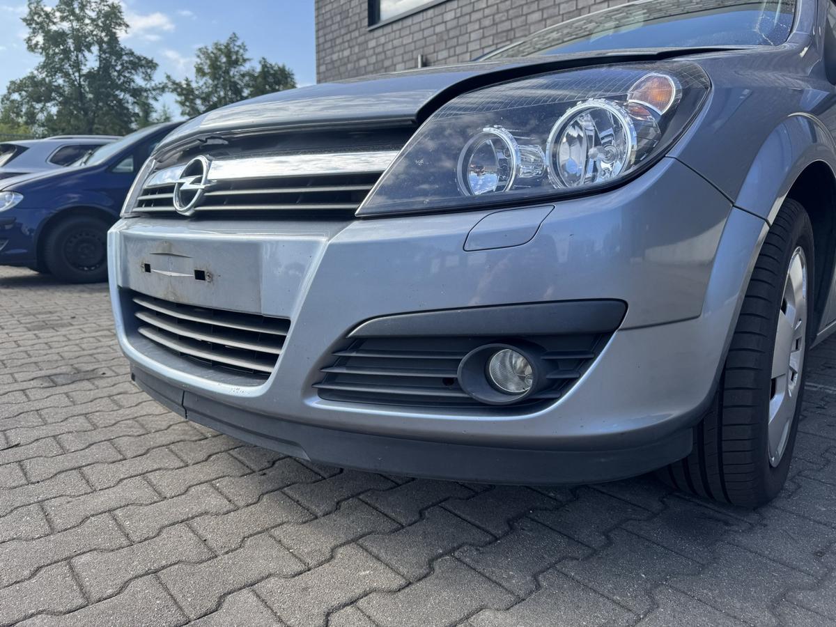 Opel Astra H original Sto&szlig;stange Stossf&auml;nger vorn Z163 Lichtsilber Bj.2006